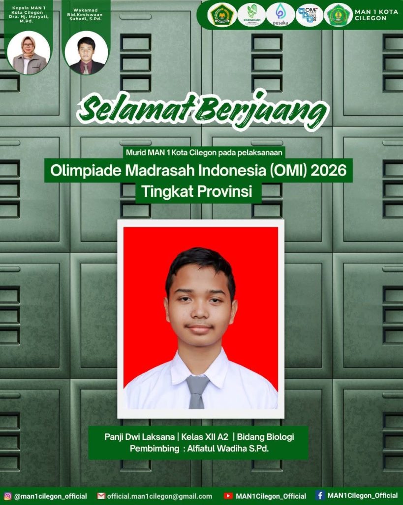 Menuju OMI 2026 Tingkat Banten, MAN 1 Kota Cilegon Optimis Berikan Hasil Terbaik di Bidang Biologi Terintegrasi